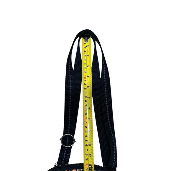 Sakroots Artist Circle Coated Canvas Elephant Printed Messenger Crossbody Bag - Picture 10 of 12